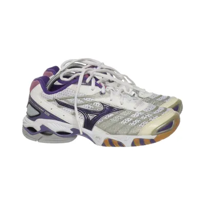 Baskets (Blanc, Violet, Gris) de Mizuno