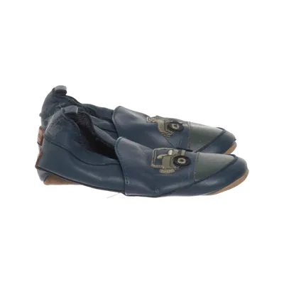 Chaussons pour bébé (Bleu, Gris) de Melton Cuir