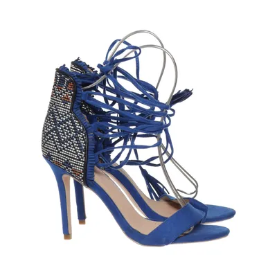 High heel sandals (Blue) from Super Mode