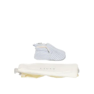 Baby slofjes (Blauw, Wit) van Livly
