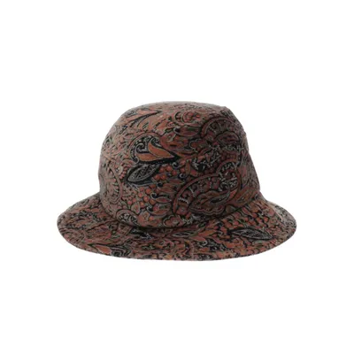 Buckethatt (Brun, Flerfärgad) från Wigens Bomull