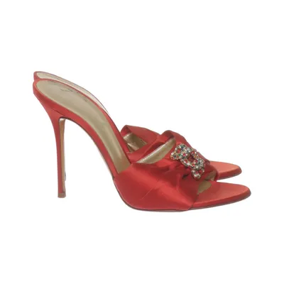 Mules (Röd) från Casadei Skinn