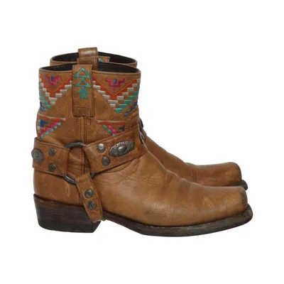 Cowboylaarzen (Bruin, Meerkleurig)