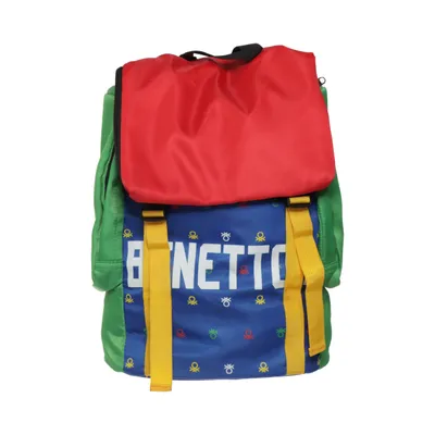 Rugzak (Blauw, Groen, Meerkleurig) van United Colors of Benetton Polyester
