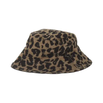 Bucket hat (Bruin, Zwart)
