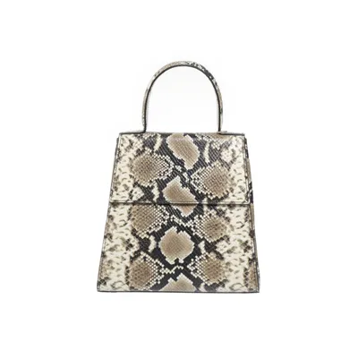 Handbag (Beige, Multicolored) from By Far Leather