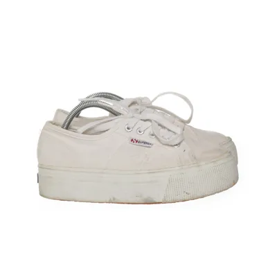 Tygskor (Vit) från Superga