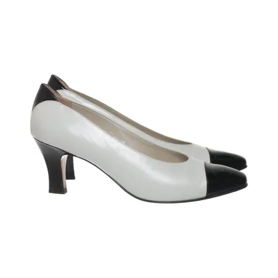 Pumps (Weiß, Schwarz) von Peter Kaiser Leder