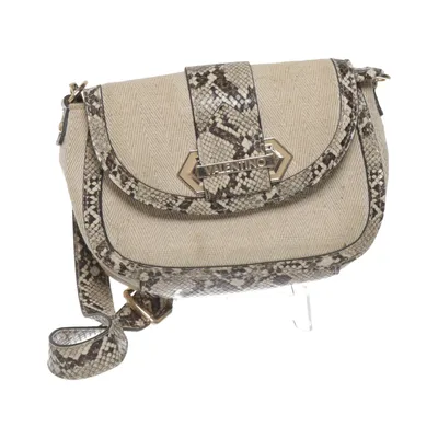 Schoudertas (Beige, Meerkleurig) van Valentino by Mario Valentino Katoen, Linnen, Polyester, Polyurethaan