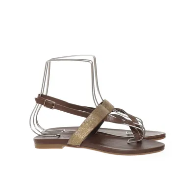 Sandalen (Bruin, Goud) van Inuovo