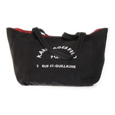 Canvas tas (Zwart, Rood) van Karl Lagerfeld