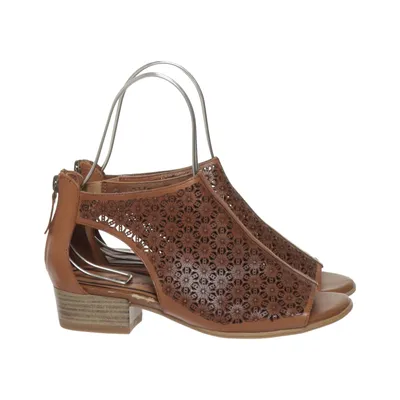 High heel sandals (Brown) from Tamaris Leather