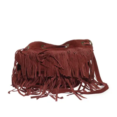 Axelremsväska (Röd) Skinn