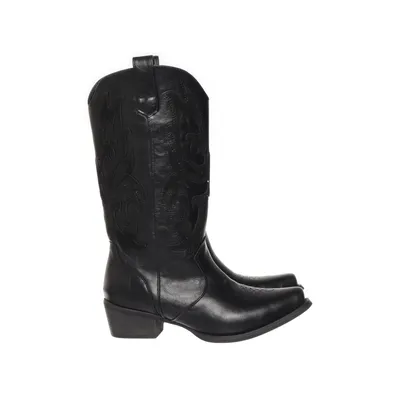 Cowboylaarzen (Zwart)