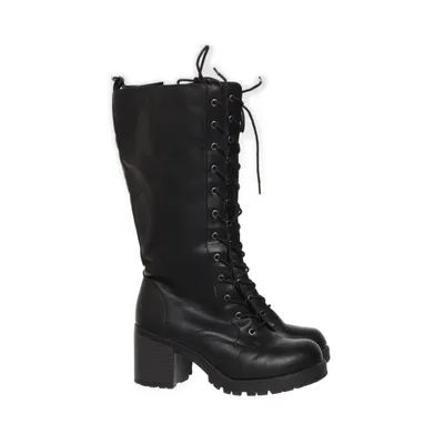 Laced boots (Black) from Vox