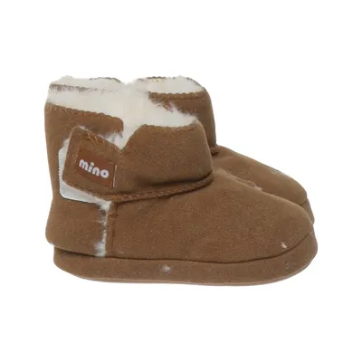 Slippers (Bruin) van Mino Leer