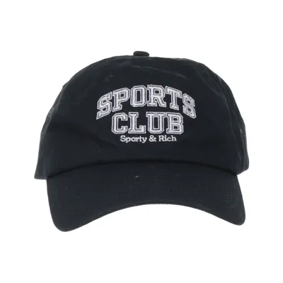 Casquette de baseball (Noir) de Sporty & Rich Coton