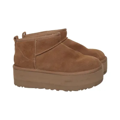 Ankelstøvler (Classic Ultra Mini Platform) fra UGG Ruskind