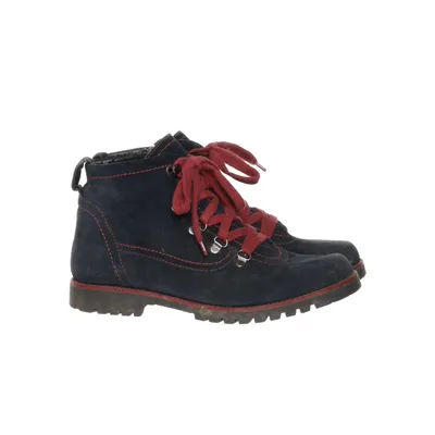 Bottes à lacets (Bleu) de Hush Puppies Daim