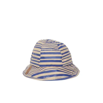 Buckethatt (Blå, Beige) från Mini Rodini Polyester, Polyuretan