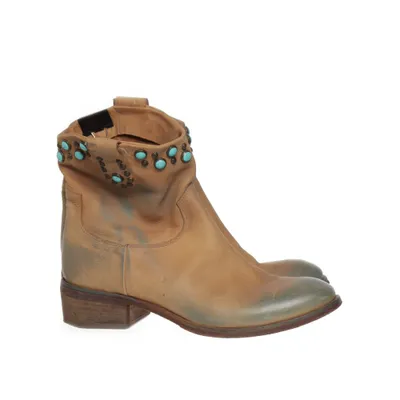 Cowboyboots (Brun, Blå) från Bitter Skinn
