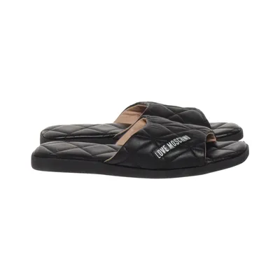 Mules (Noir) de Love Moschino
