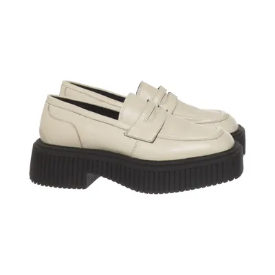 Loafers (Beige, Black) from ASRA