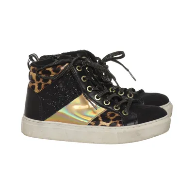 Laced boots (Black, Multicolored) from Zoey