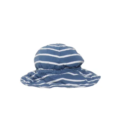 Buckethatt (Blå, Vit) från Polarn O. Pyret Bomull