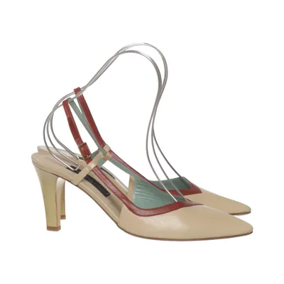 Escarpins (Beige, Rouge) de Konstantin Starke Cuir