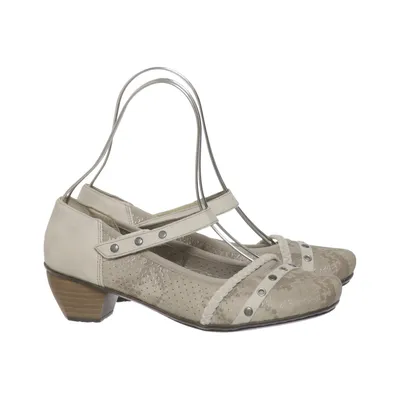 Ballet flats (Beige) from Rieker Antistress Leather