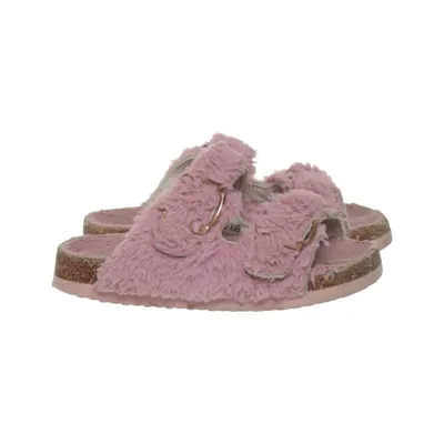 Mules (Rose) de Lion Cuir