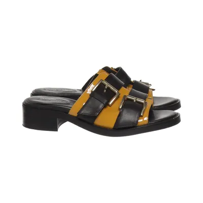 Mules (Noir, Jaune) de Asos White Cuir