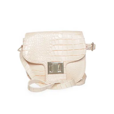 Shoulder-bag (Beige) from Just Fab