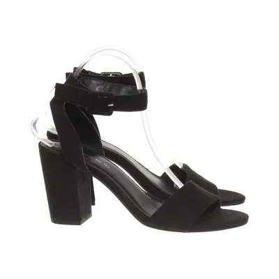 High heel sandals (Black) from DS Shoes by DinSko