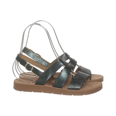Sandalen (Zwart) van Super Mode Leer