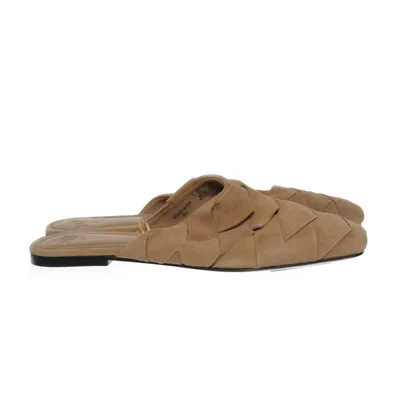 Slip-ins (Beige) från Zara Skinn, Mocka
