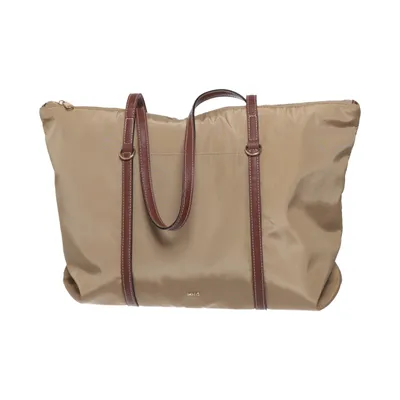 Sac à main (Beige, Marron) de Mango Polyester, Polyuréthane