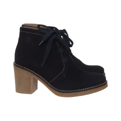Heeled boots (Blue, Brown) from Yokono Leather