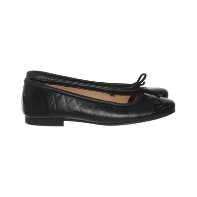 Ballet flats (Black) Leather