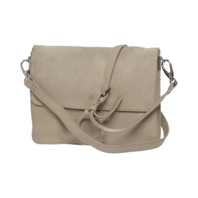 Axelremsväska (Beige) från WERA Bomull, Skinn
