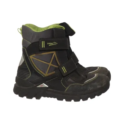 Laarzen (Zwart, Groen) van Superfit Acryl, Polyester