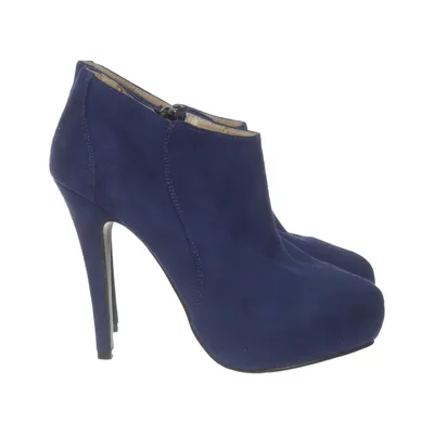 Bottes à talons (Bleu) de Vox Shoes