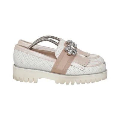 Mocassins (Blanc, Beige) de Pertini