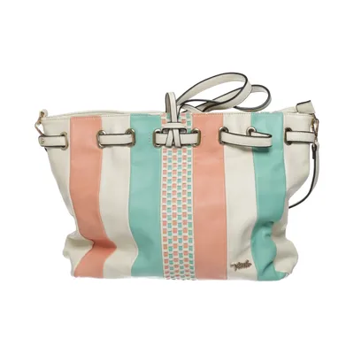 Sac à bandoulière (Blanc, Rose, Vert) de Verde