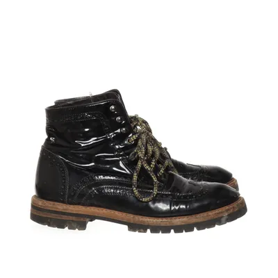 Bottes à lacets (Noir) de Attilio Giusti Leombruni