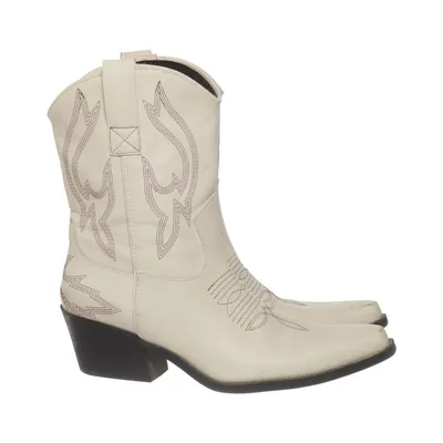 Bottes de cow-boy (Beige) de Pull & Bear Collection