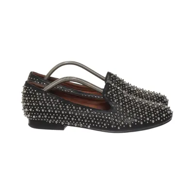 Loafers (Zwart) van Campbell Leer
