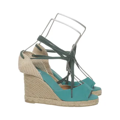 Wedges (Turquoise, Beige) from Castaner