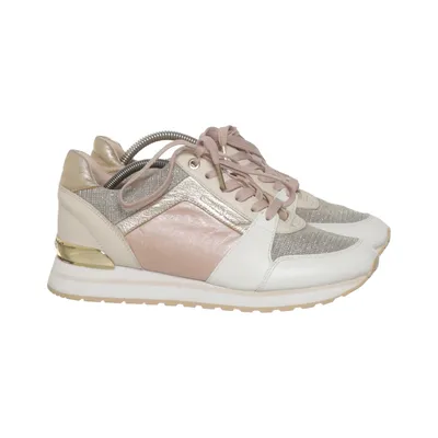 Sneakers (Beige, Vit, Guldfärgad) från Michael Kors Skinn